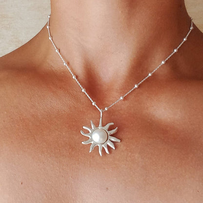 Nucleo (argento e perla giapponese)