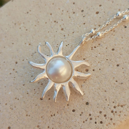 Nucleo (argento e perla giapponese)