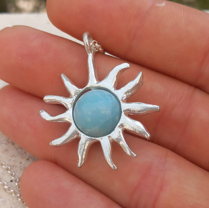 Nucleo (argento e amazzonite)
